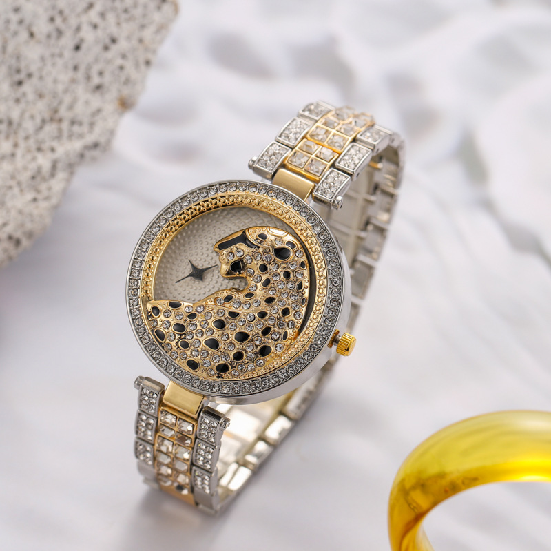 Jewelry Like Watches - UTHAI H30 레오파드 헤드 여성용 시계