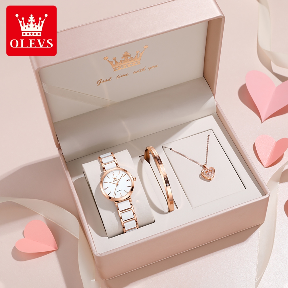 Jewelry Watches For Women - OLEVS 여성 시계 5877 고급스러운 우아한