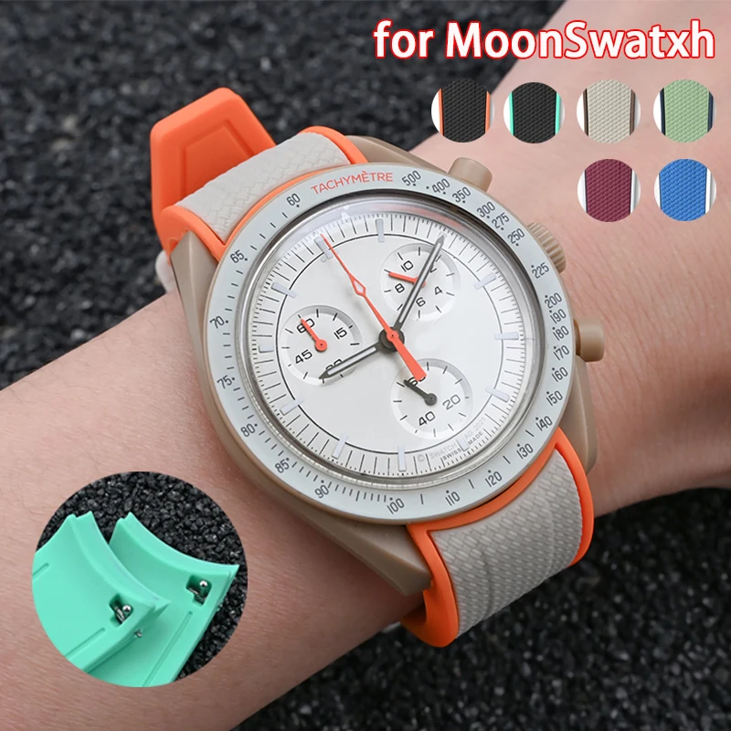 Omega Watch Seamaster - Omega X Swatch Joint MoonSwatch 20mm
