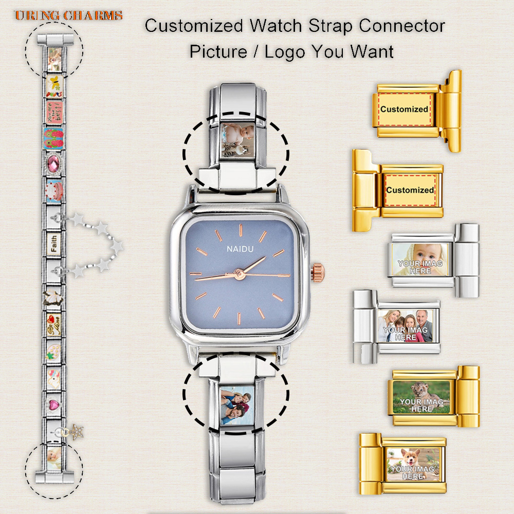 Jewelry Watches For Women - 1쌍 사진 로고 맞춤형 시계 스트랩