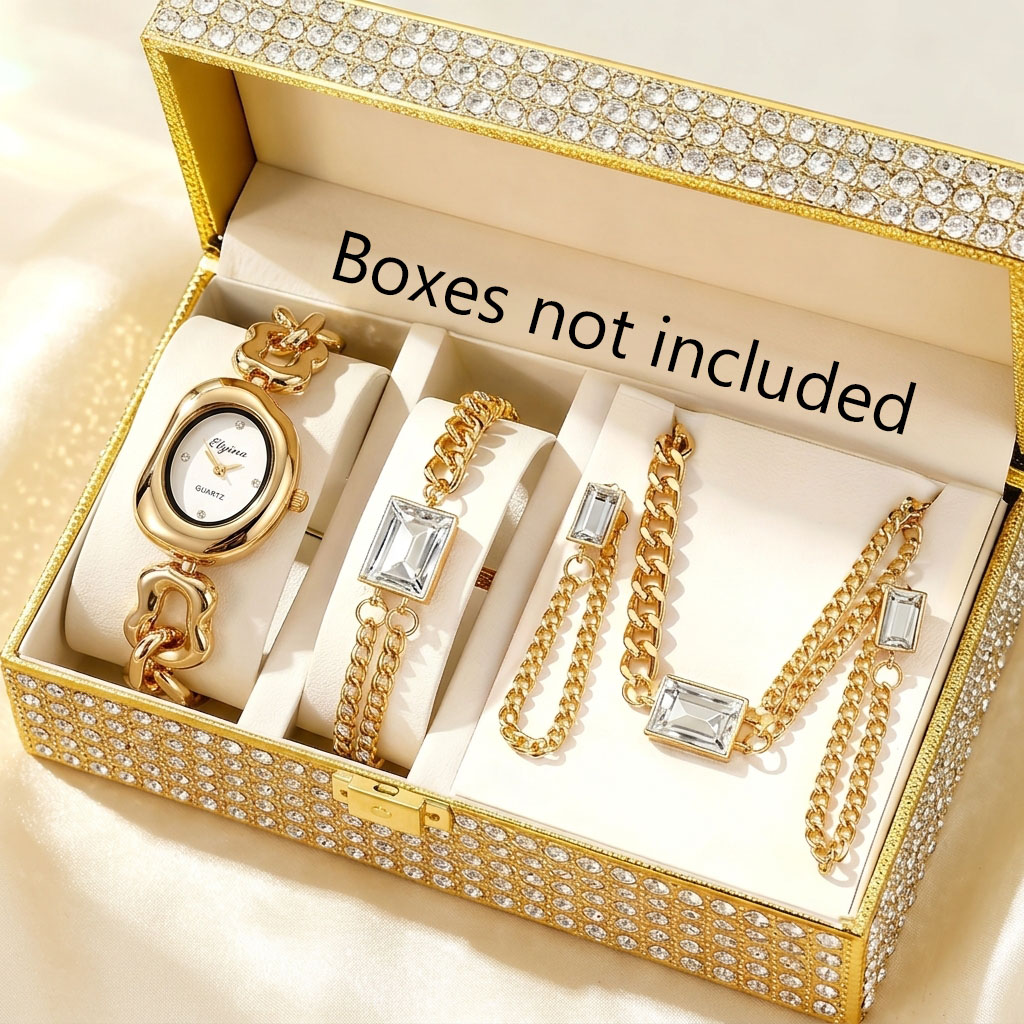 Jewelry Watches For Ladies - 5PCS 패션 불규칙 여성 쿼츠 시계