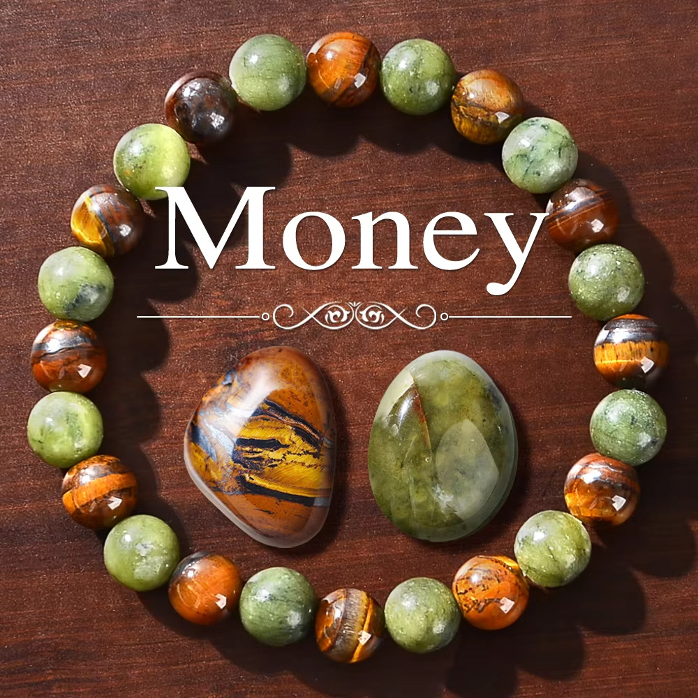 Gemstone Bracelet Healing - 번영과 풍요의 치유 팔찌 - 휴식,