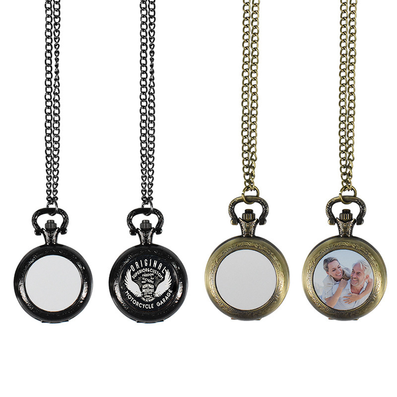커스텀 빈티지 금속 포켓워치 펜던트 목걸이 클래식 시계 - Jewelry Watches For Women 리뷰 및 가격