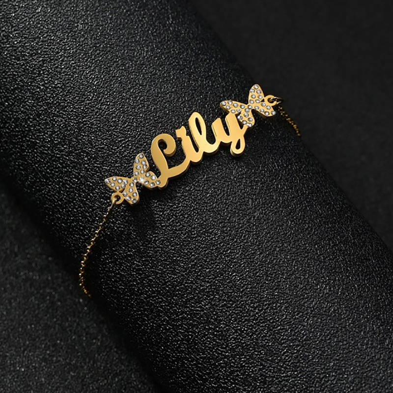 Atoztide 맞춤형 보석 세트 목걸이 지르콘 스톤  - Engraved Name Necklace 리뷰 및 가격