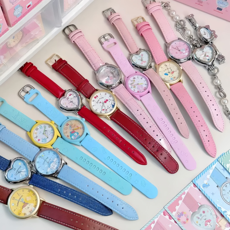 새로운 산리오 캐릭터 마이 룸 시리즈 시계 블라인드 박 - Jewelry Watches For Women 리뷰 및 가격