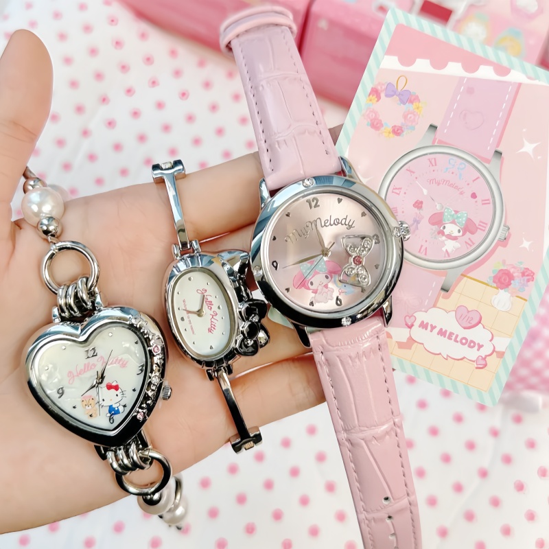 새로운 산리오 캐릭터 마이 룸 시리즈 시계 블라인드 박 - Jewelry Watches For Women 리뷰 및 가격