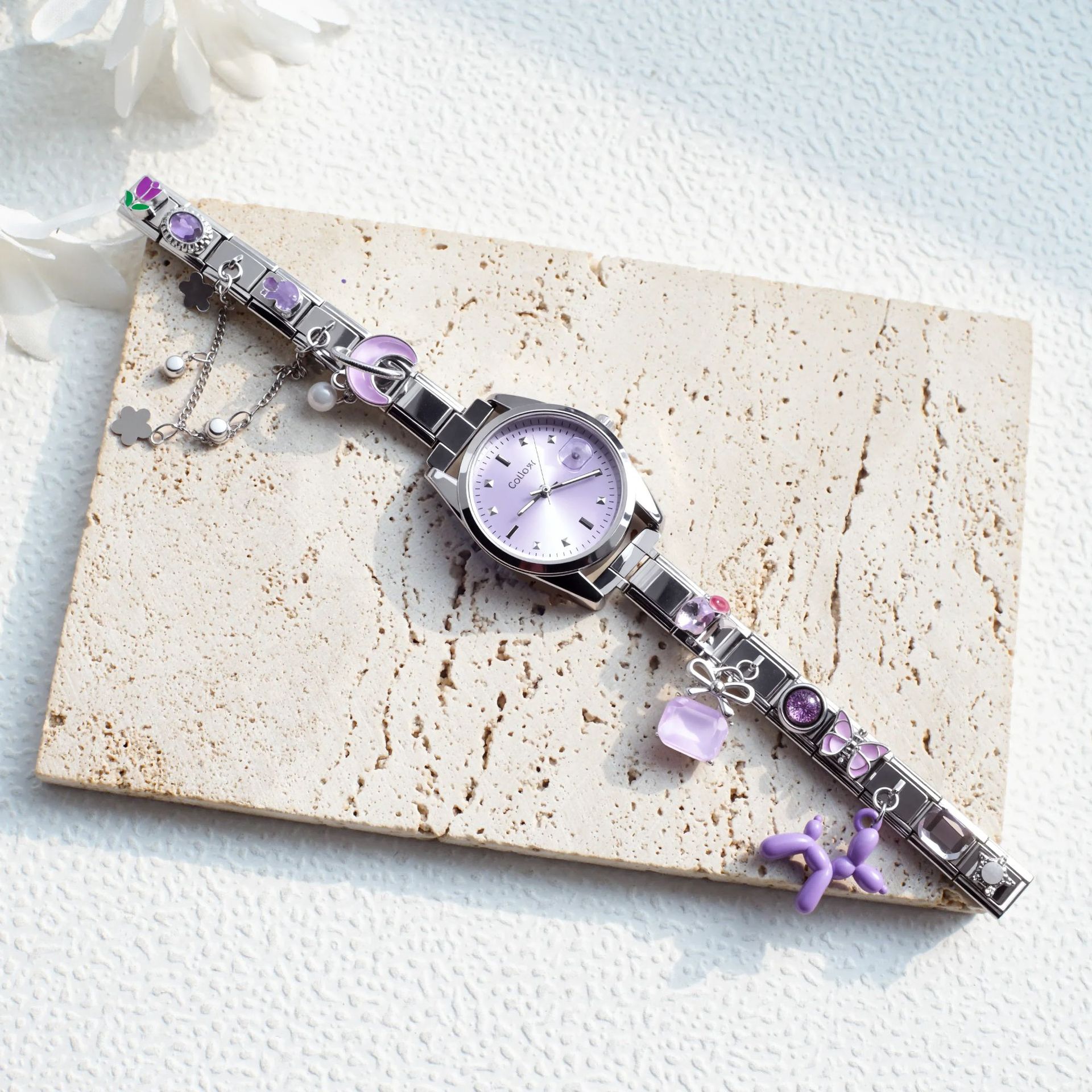 스테인리스 스틸 이탈리아 시계 DIY 믹스 컬러 참 장 - Jewelry Watches For Ladies 리뷰 및 가격