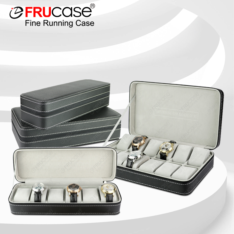 FRUCASE 시계 상자 PU 가죽 시계 케이스 시계  - Best Jewelry Watches 리뷰 및 가격