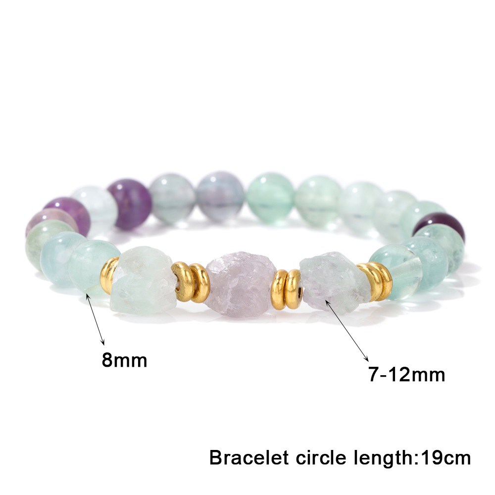 여성을위한 에너지 천연 석영 스톤 팔찌 남성용 스모키  - Gemstone Bracelet Healing 리뷰 및 가격