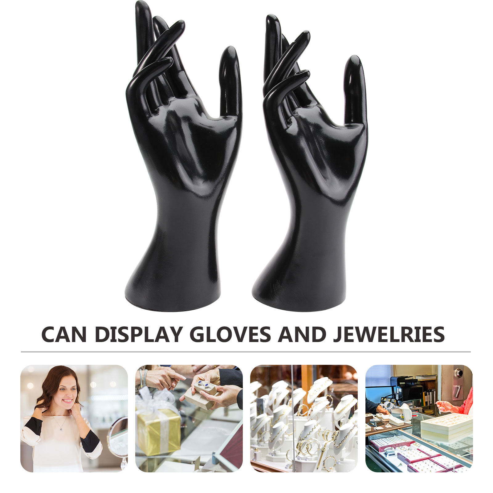 2개입 여성 마네킹 손 모양 주얼리 디스플레이 스탠드  - Jewelry Stand Watches 리뷰 및 가격