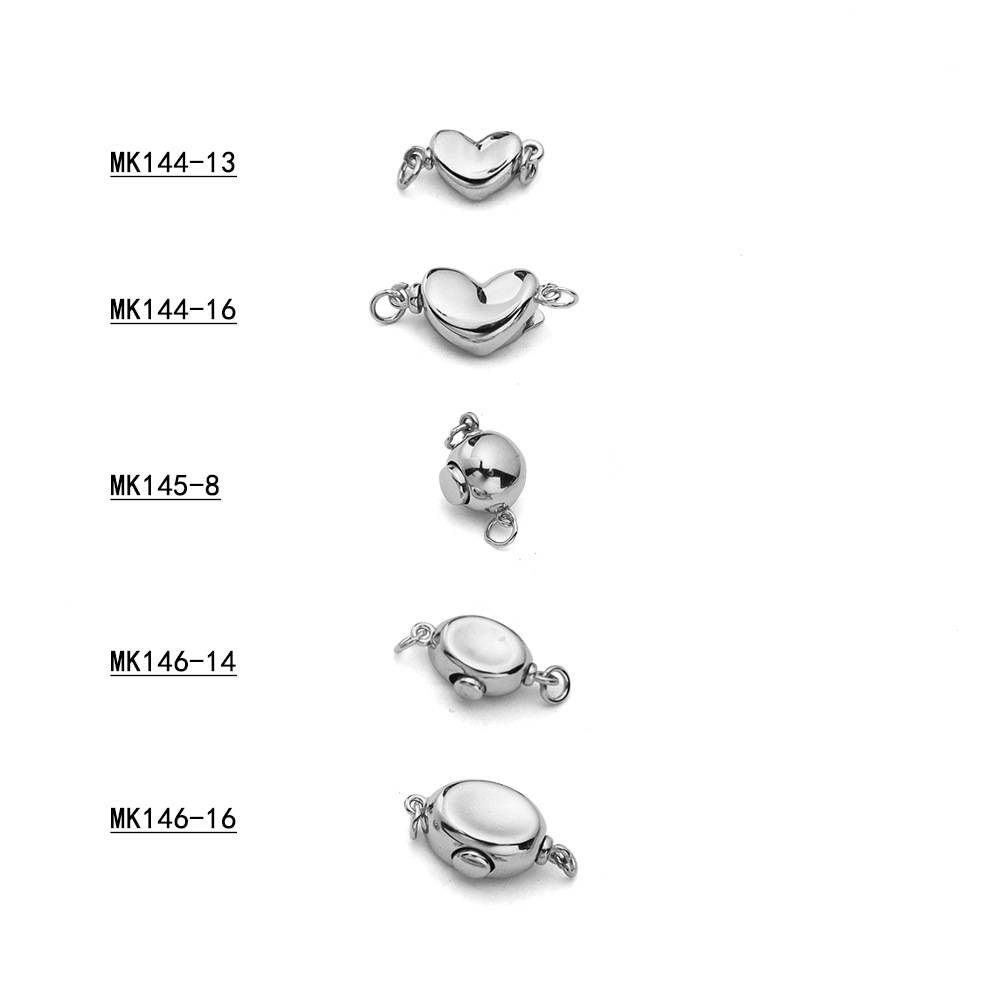 2개입 925 스털링 실버 보트 모양 잉곳 버클 커넥터 - Pearl Necklace 리뷰 및 가격
