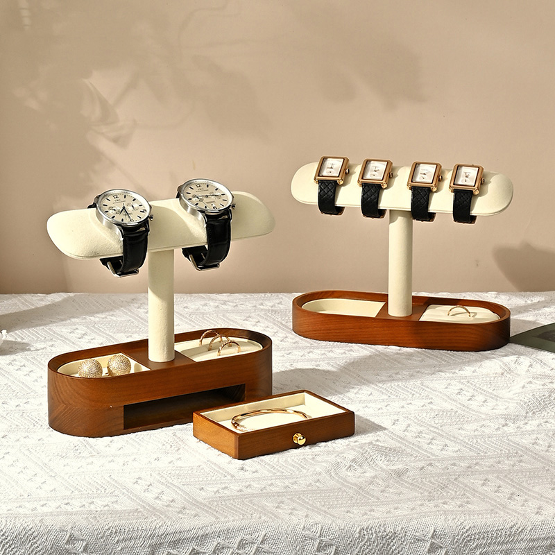 Oirlv 단단한 나무 시계 주최자 선반 T-바 시계  - Jewelry Like Watches 리뷰 및 가격
