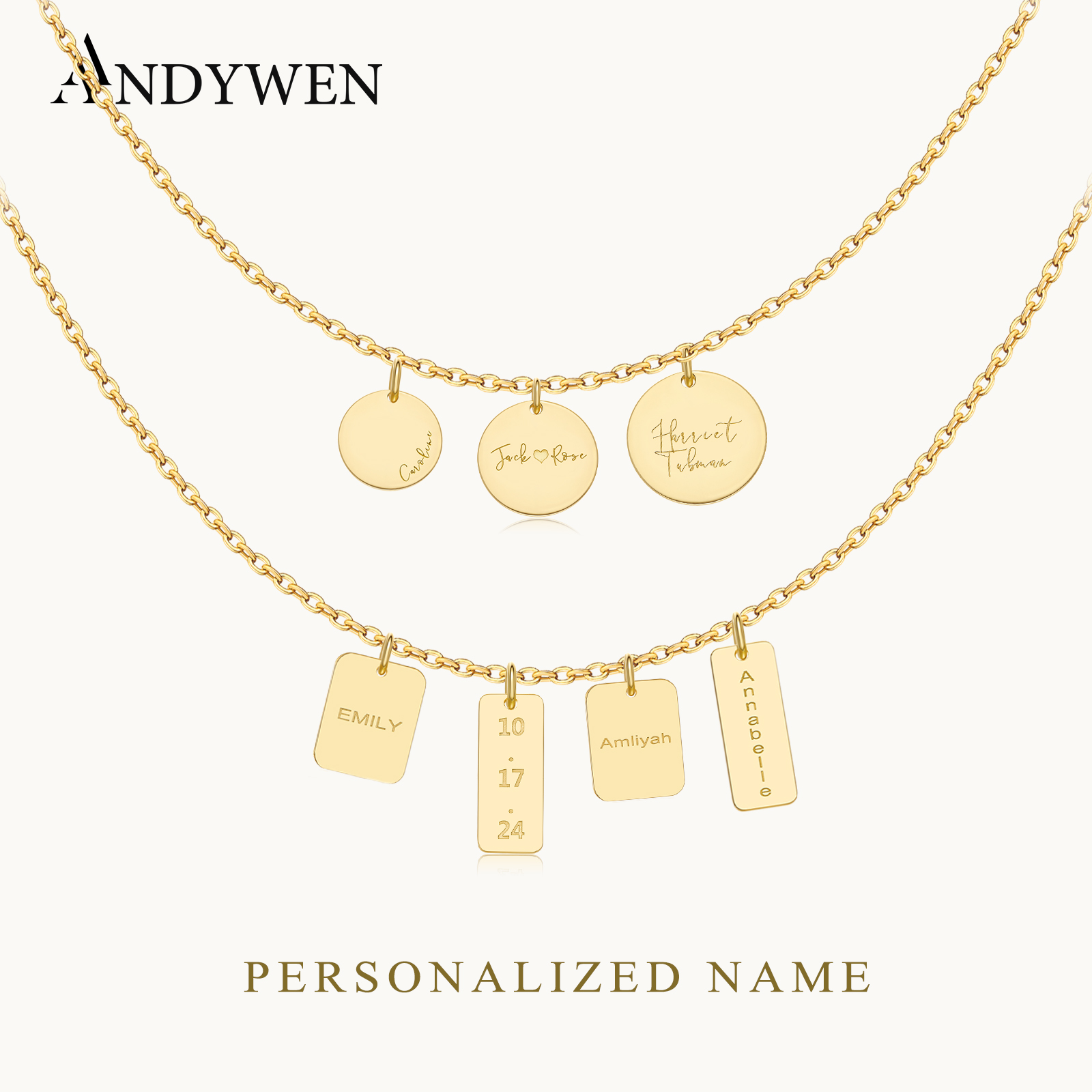앤위엔 925 스털링 실버 맞춤형 이름 각인 목걸이 펜 - Engraved Name Necklace 리뷰 및 가격