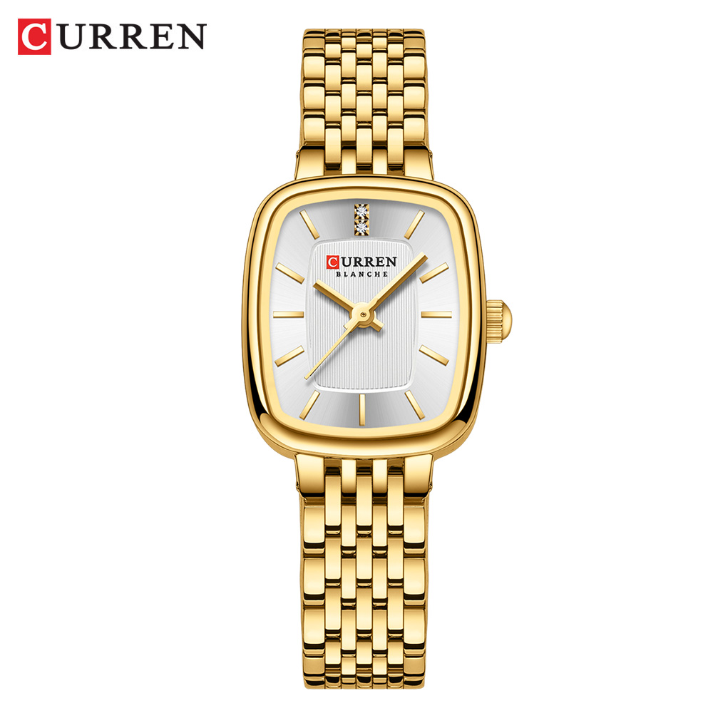 CURREN 새로운 패션 스테인레스 스틸 날짜 여성 시 - Jewelry Watches For Women 리뷰 및 가격