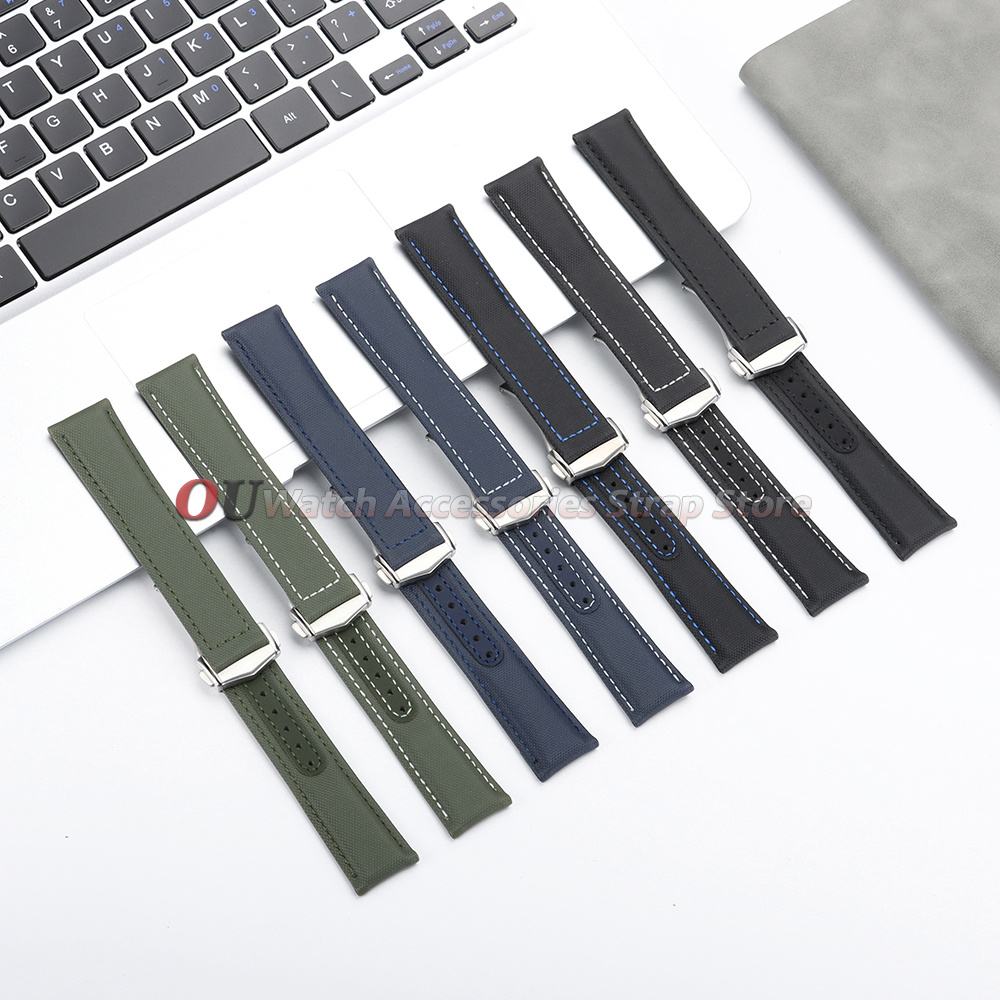 세일클로스 나일론 가죽 시계줄 20mm 21mm 22m - Omega Watch Seamaster 리뷰 및 가격