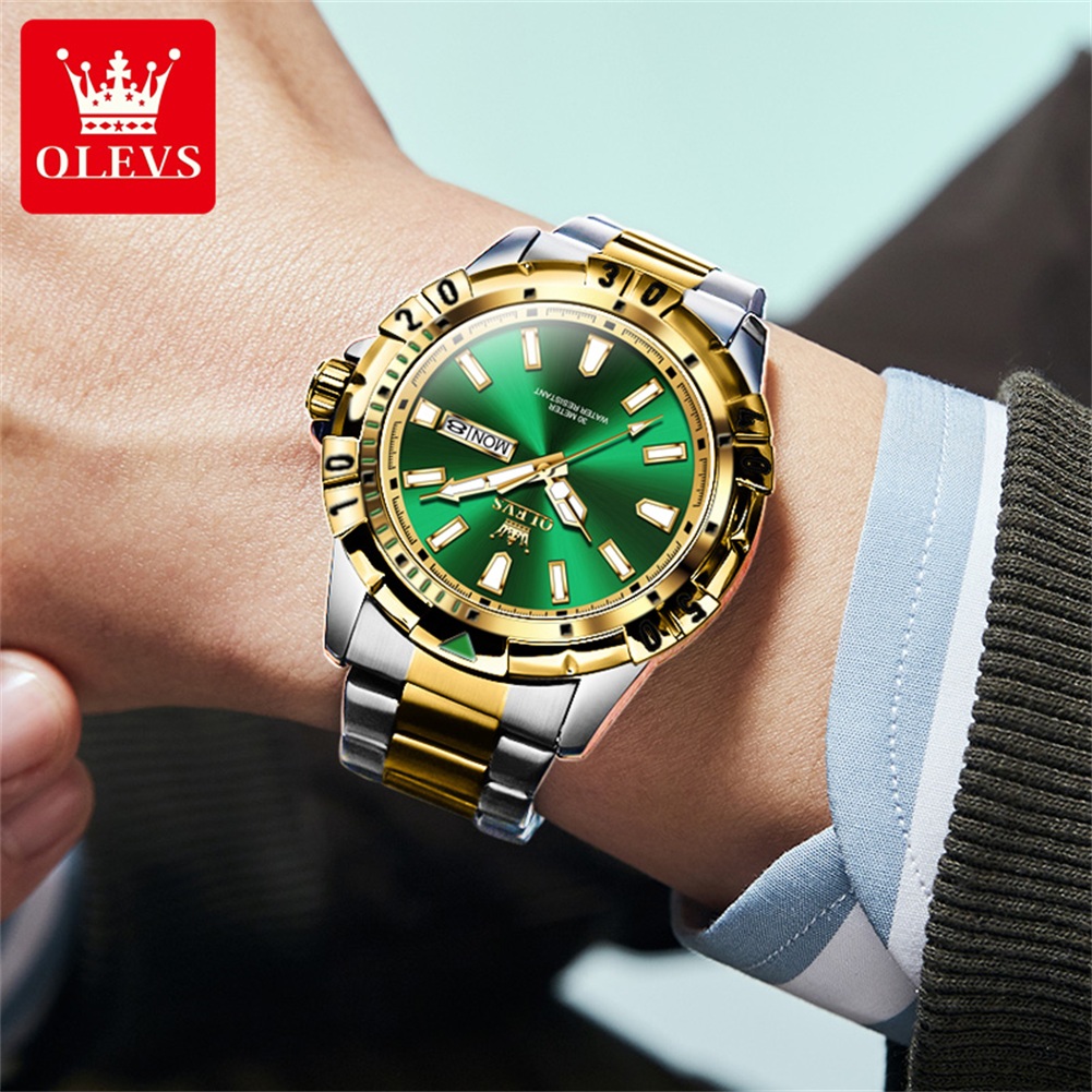 OLEVS 5560 남성용 최고급 브랜드 쿼츠 손목시계 - Jewelry Inspired Watches 리뷰 및 가격