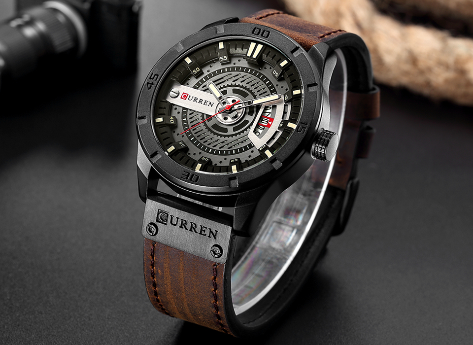럭셔리 시계 브랜드 CURREN 남성 밀리터리 스포츠  - Jewelry Inspired Watches 리뷰 및 가격