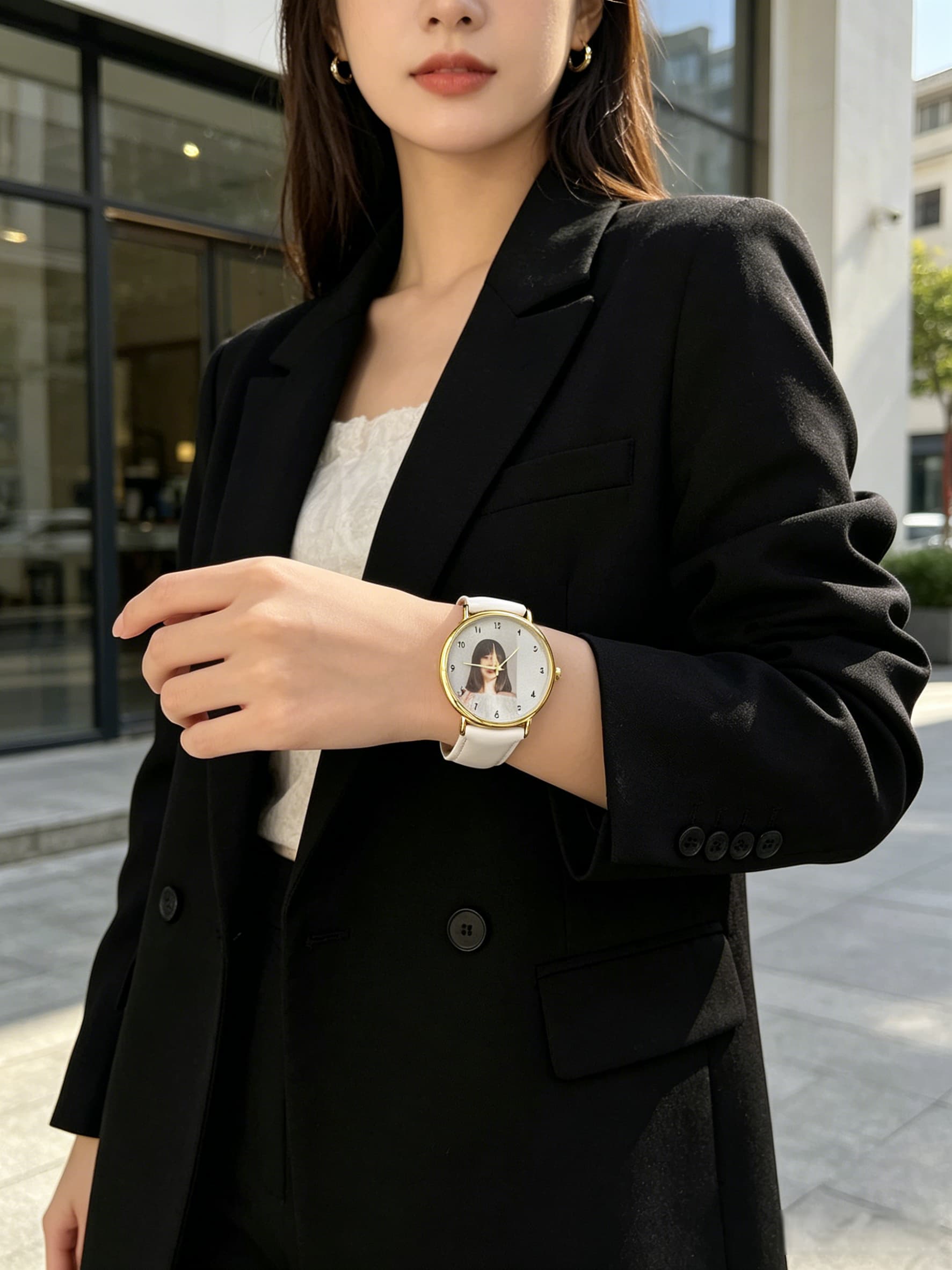 맞춤형 여성용 시계, 사진과 텍스트가 새겨진 시계줄,  - Jewelry Watches For Women 리뷰 및 가격