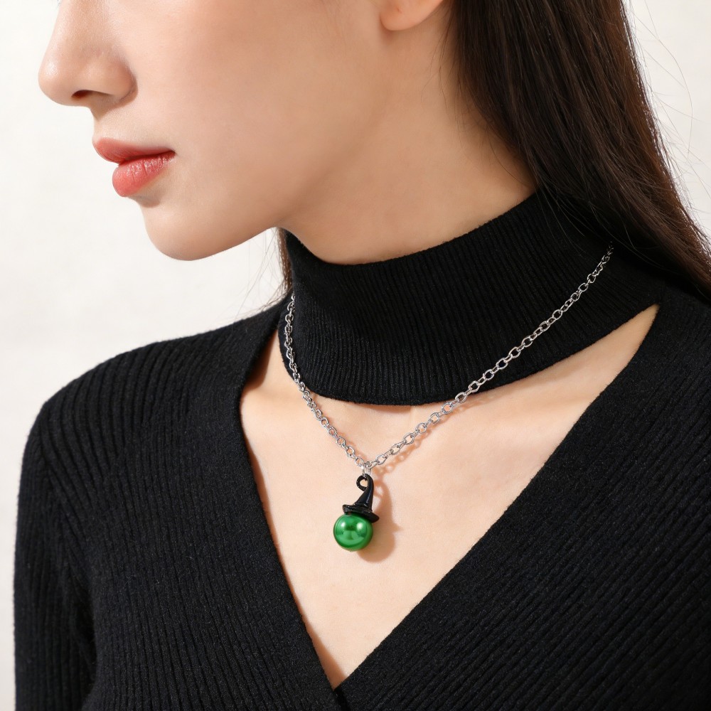 Wicked Inspired 마녀 모자 & 크라운 진주 - Pearl Necklace 리뷰 및 가격