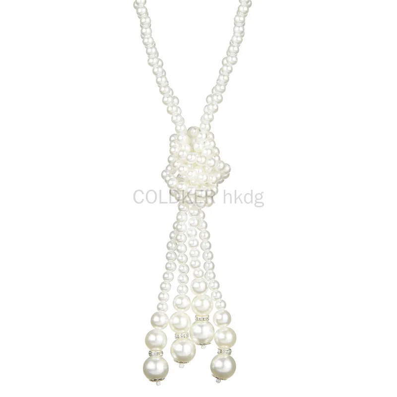 1920년대 진주 목걸이 패션 인조 진주 개츠비 액세서 - Pearl Necklace 리뷰 및 가격