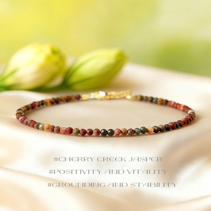 정교한 팔찌, 치유 크리스탈 천연 원석 심플 팔찌, 루 - Gemstone Bracelet Healing 리뷰 및 가격