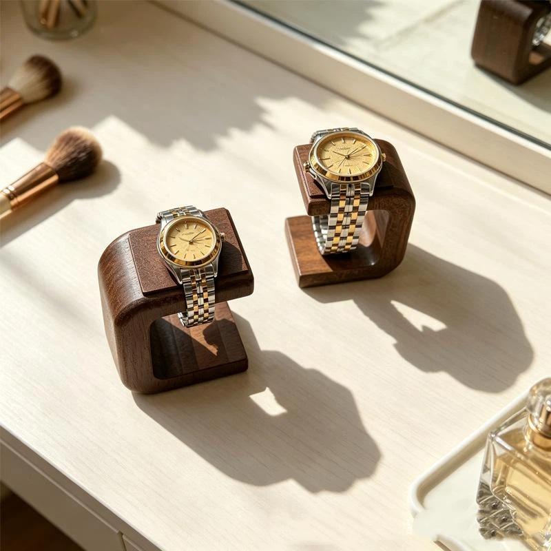 장식용 원목 시계 거치대 - 팔찌, 반지 및 시계 보석 - Jewelry Stand Watches 리뷰 및 가격