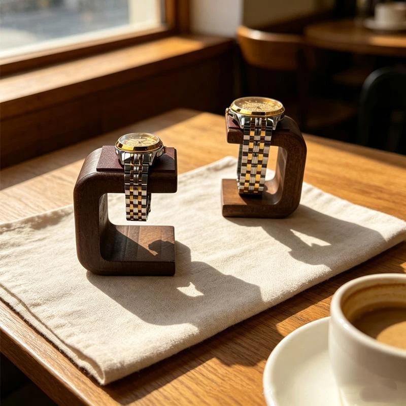 장식용 원목 시계 거치대 - 팔찌, 반지 및 시계 보석 - Jewelry Stand Watches 리뷰 및 가격