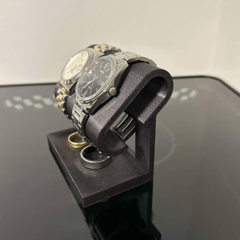 듀얼 시계 보석 디스플레이 스탠드, 브러시드 테이블탑  - Jewelry Like Watches 리뷰 및 가격