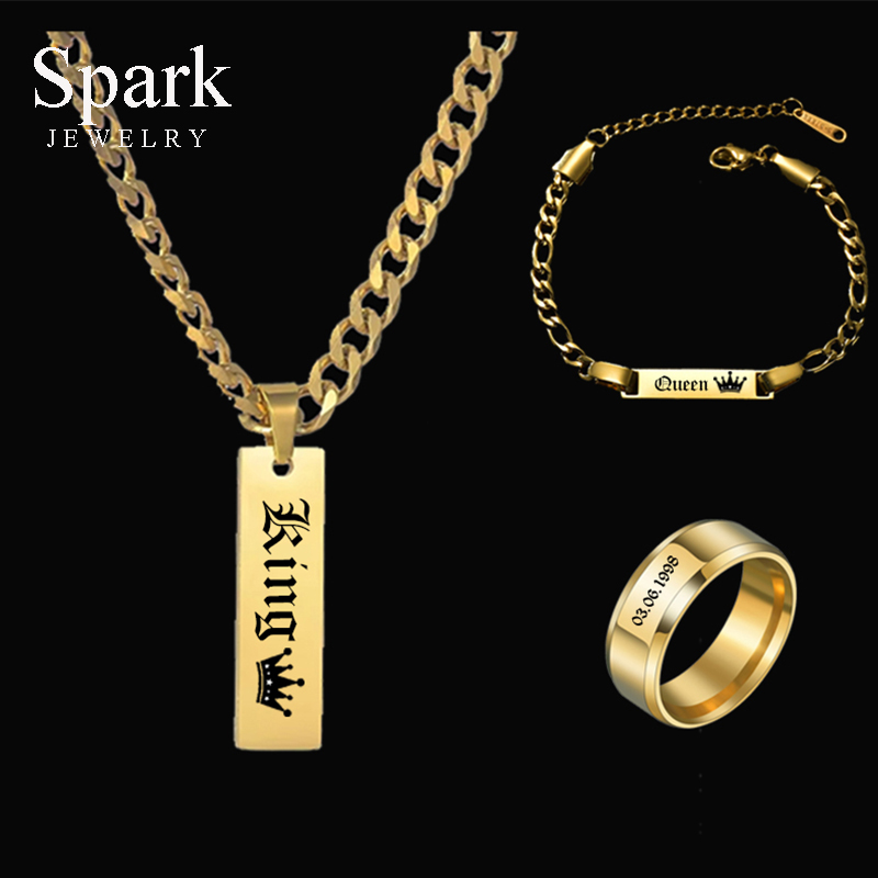 맞춤형 맞춤형 두꺼운 체인 이름 각인 날짜 목걸이 팔찌 - Engraved Name Necklace 리뷰 및 가격