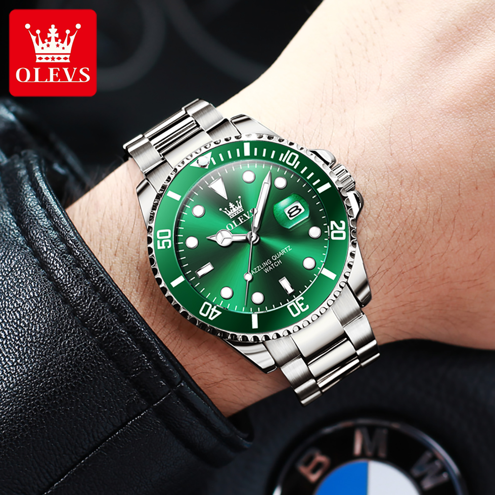 OLEVS 남성용 시계 5885G 최고급 브랜드 클래식 - Jewelry Inspired Watches 리뷰 및 가격
