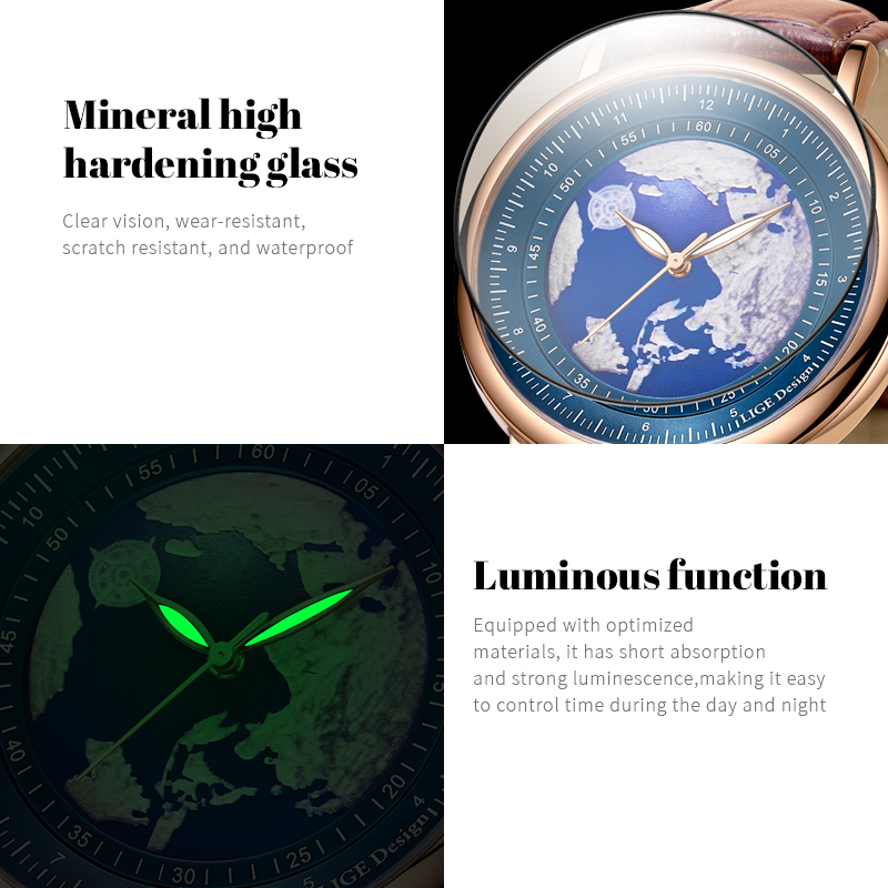 LIGE 2026 새로운 최고급 브랜드 명품 남성 손목 - Jewelry Inspired Watches 리뷰 및 가격