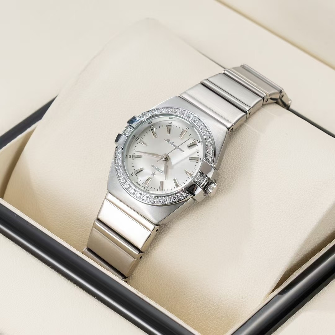 클래식 별자리 여성용 베젤 비즈니스 캐주얼 스틸 밴드  - High Jewelry Watches 리뷰 및 가격