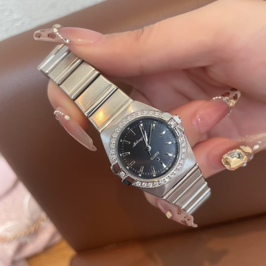 클래식 별자리 여성용 베젤 비즈니스 캐주얼 스틸 밴드  - High Jewelry Watches 리뷰 및 가격