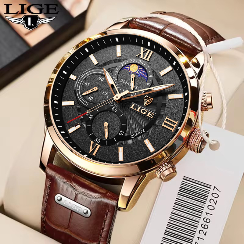 남성용 시계 LIGE 남성용 최고 브랜드 럭셔리 남성용 - Jewelry Inspired Watches 리뷰 및 가격