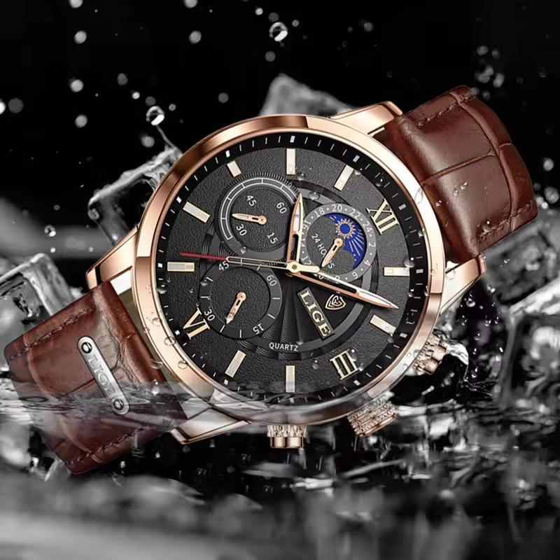 남성용 시계 LIGE 남성용 최고 브랜드 럭셔리 남성용 - Jewelry Inspired Watches 리뷰 및 가격